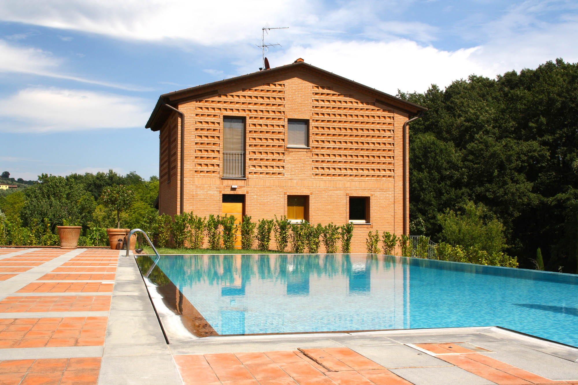 Ferienhaus mit Pool auf Toskana Weingut - im Weinberg