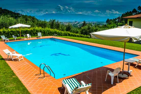 Lucca Villa mit Pool und Hund erlaubt