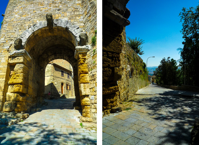 Altes Etruskische Tor Porta all'Arco
